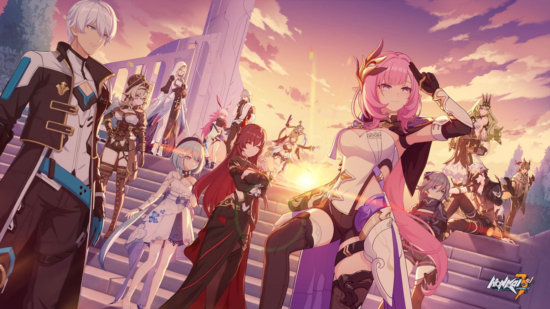 Elysia and the Flame-Chasers in Chapter 29 (Image via HoYoverse)